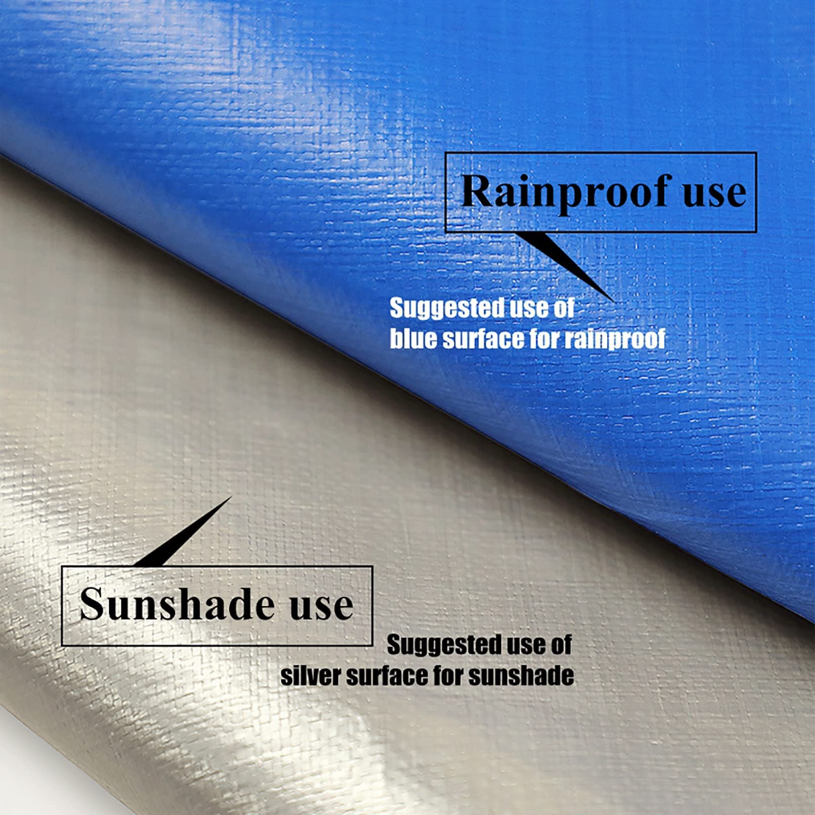 Amazon.com: WXZX Tarp Cover,PE Tarpaulin Waterproof,Protective